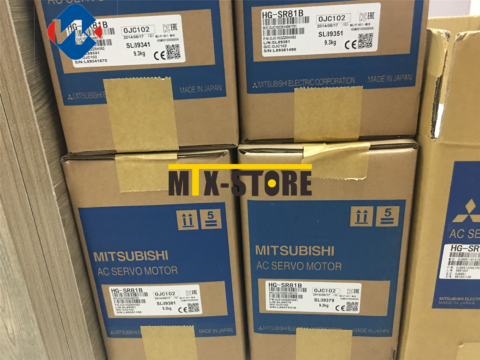 1pcs New in box Mitsubishi HG-SR81B Servo Motor