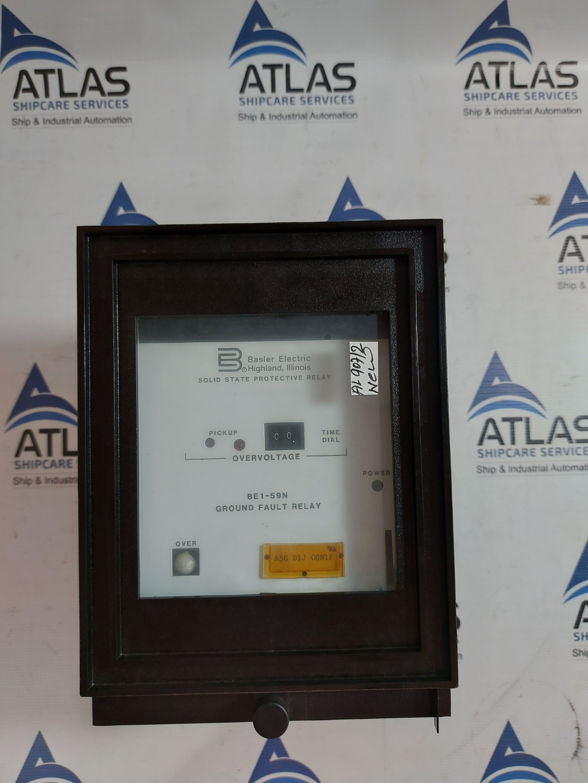 BASLER ELECTRIC BE1-59N GROUND FAULT OVERVOLTAGE RELAY REV:D