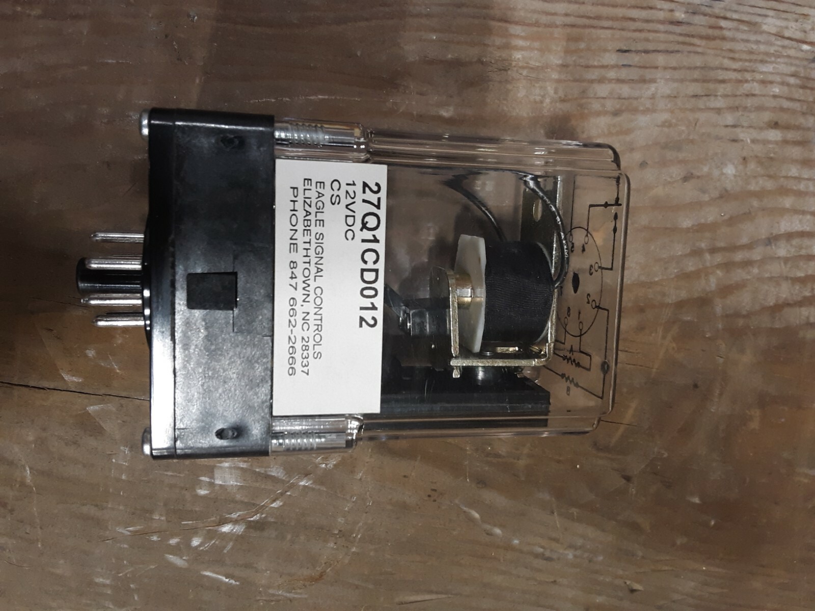 Eagle Signal RELAY 27Q1CD012 12V coil
