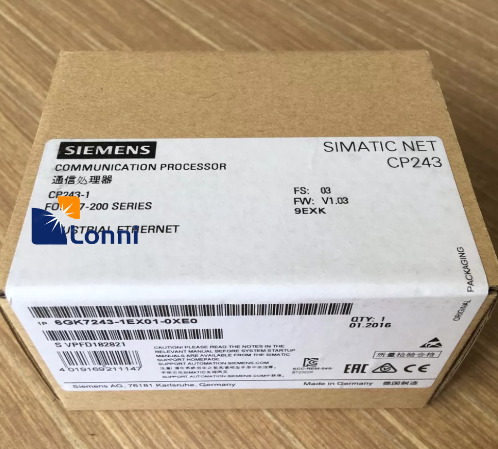 6GK7243-1EX01-0XE0 6GK7 243-1EX01-0XE0 New Siemens Communications Processor-