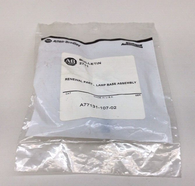Allen Bradley A77131-107-02 Lamp Base Assembly Rockwell Automation