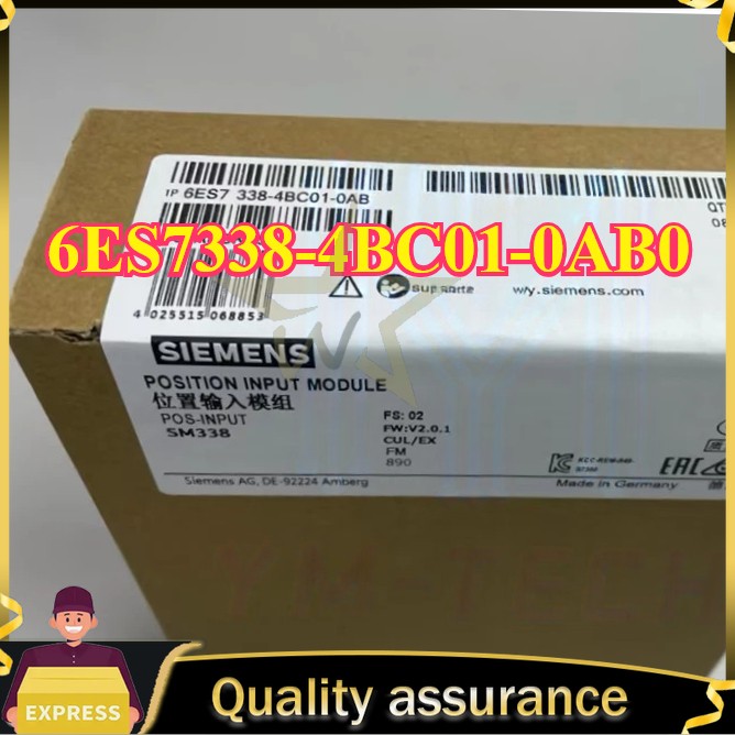 6ES7338-4BC01-0AB0 1PCS NEW SIEMENS 6ES7 338-4BC01-0AB0 PLC Module Fast Ship