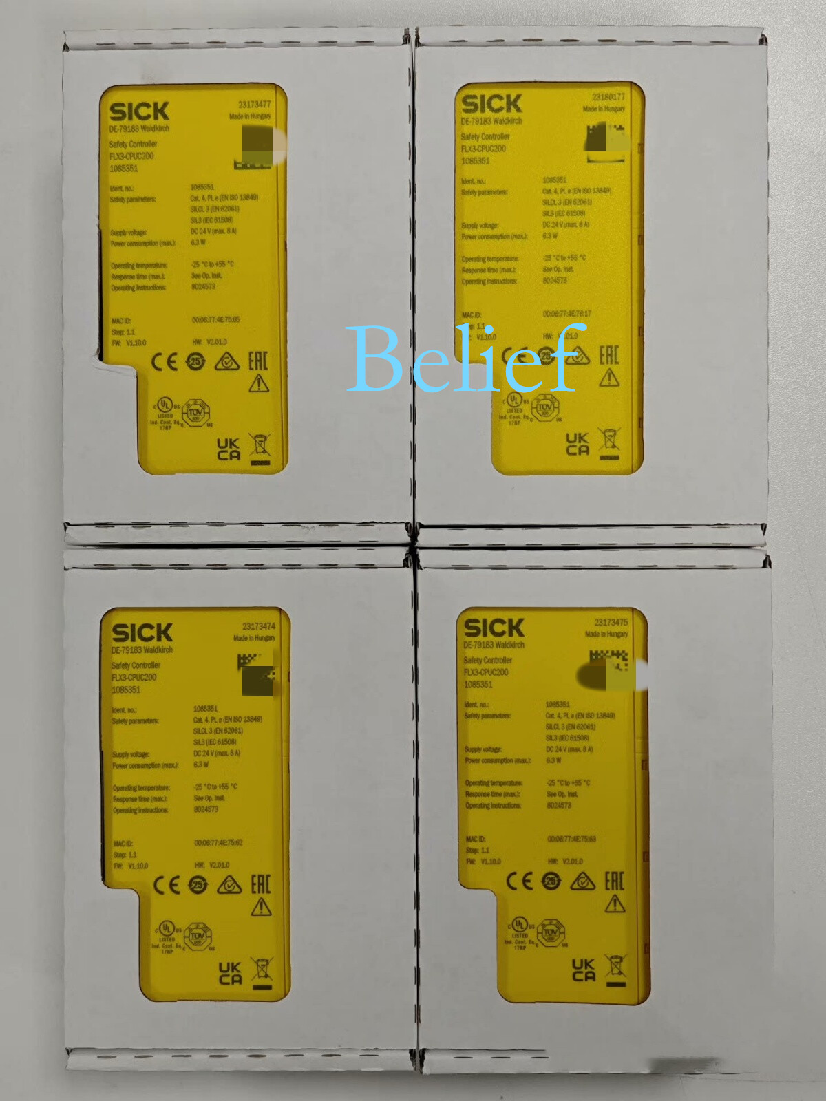 1pc SICK FLX3-CPUC200 Brand new Safety relay