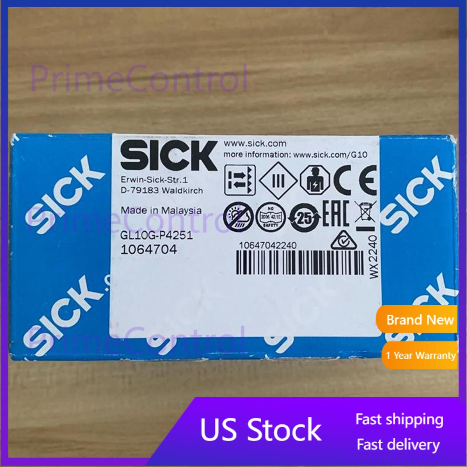 1PC New SICK GL10G-P4251 Photoelectric Switch GL10GP4251 Free Shipping