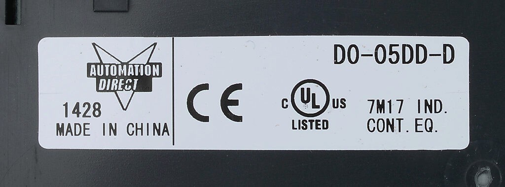 AutomationDirect DirectLOGIC 05 PLC Processor Module, DirectLogic 05 D0-05DD-D