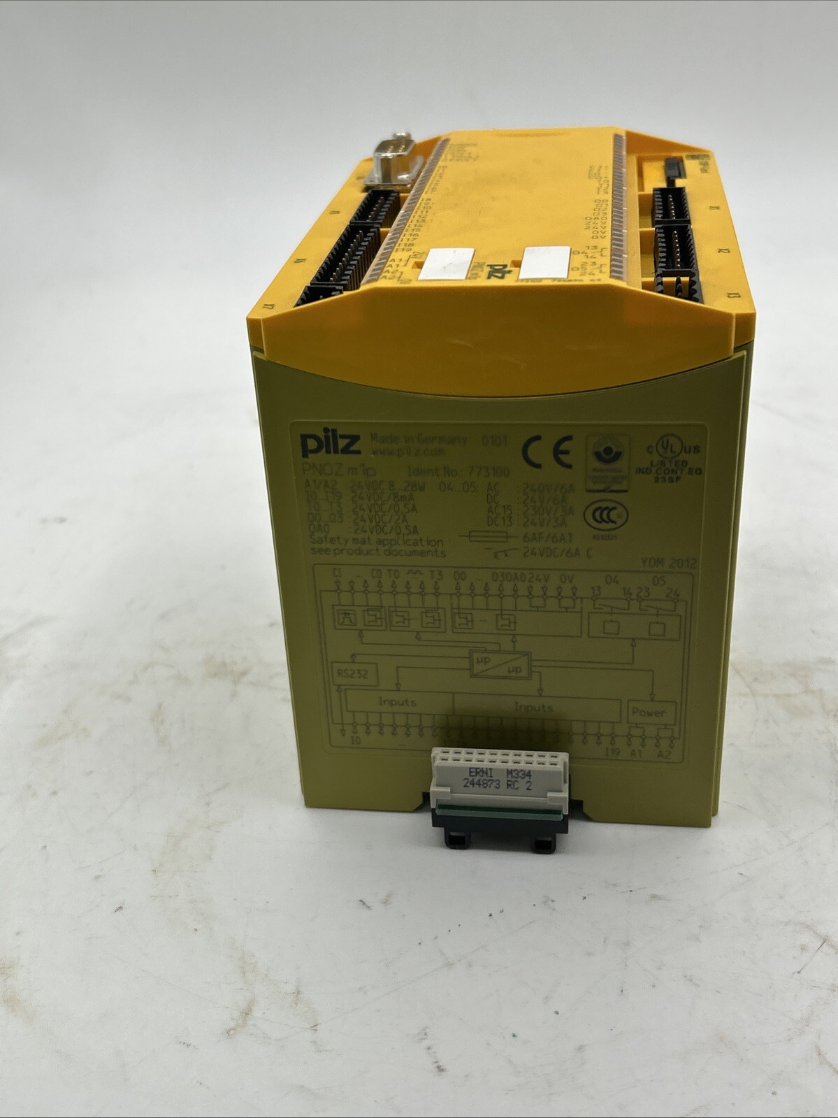PILZ m1p 773100 RELAY See Pics 30 Days Warranty