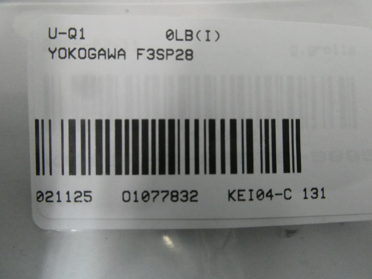 Yokogawa F3SP28 Sequence Cpu Module