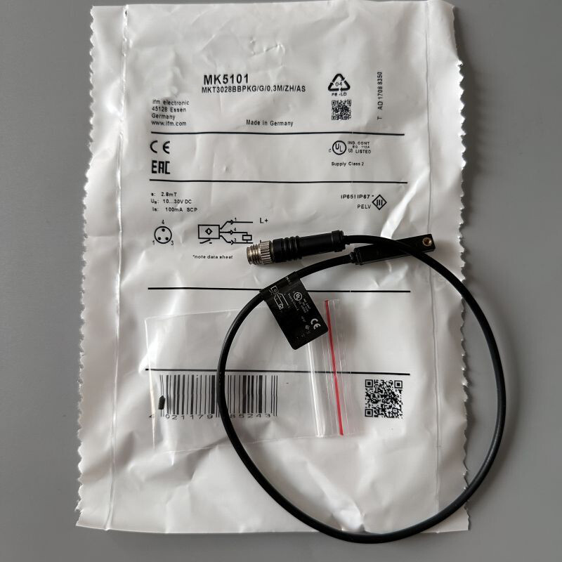 FOR IFM EFECTOR MKT3028BBPKG/G/0,3M/ZH/AS-MK5101 SENSOR Shipped from USA