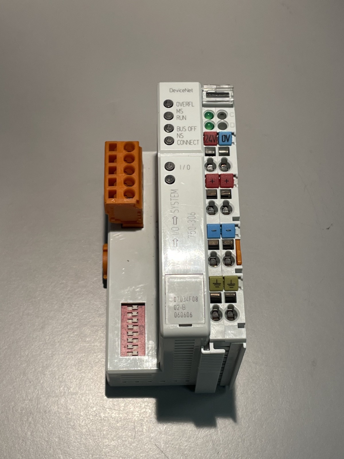 Wago I/O System 750-306 Fieldbus Coupler DeviceNet – Used