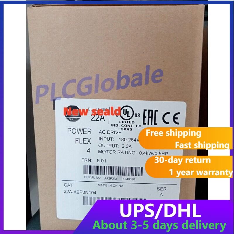 22A-A2P3N104 POWERFLEX 4 22AA2P3N104 US Free Tax