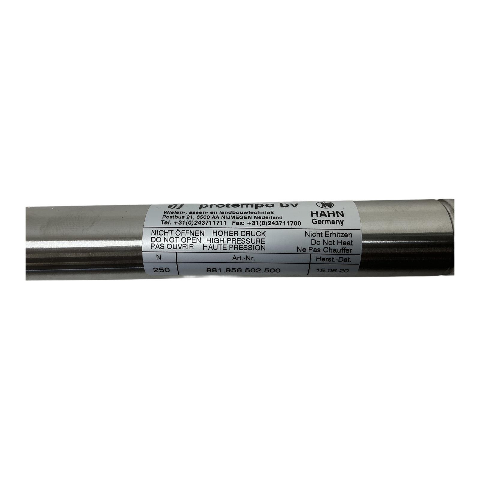 Gasfedern 881.956.502.500 Gas Spring – 250N Force HAHN, Industrial Gas Spring…