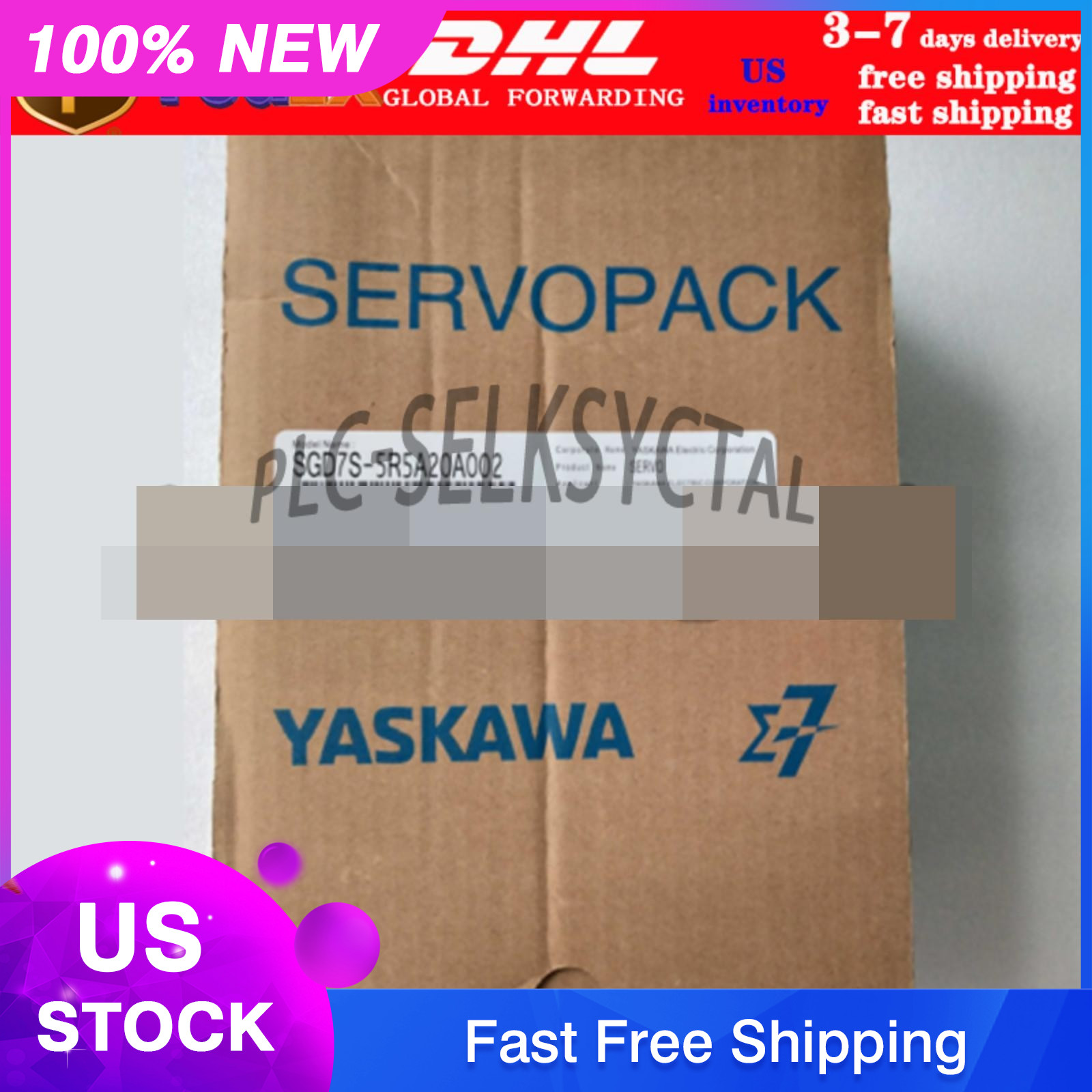 1PC YASKAWA SGD7S-5R5A20A002 SGD7S5R5A20A002 Servo Driver New Expedited Shipping