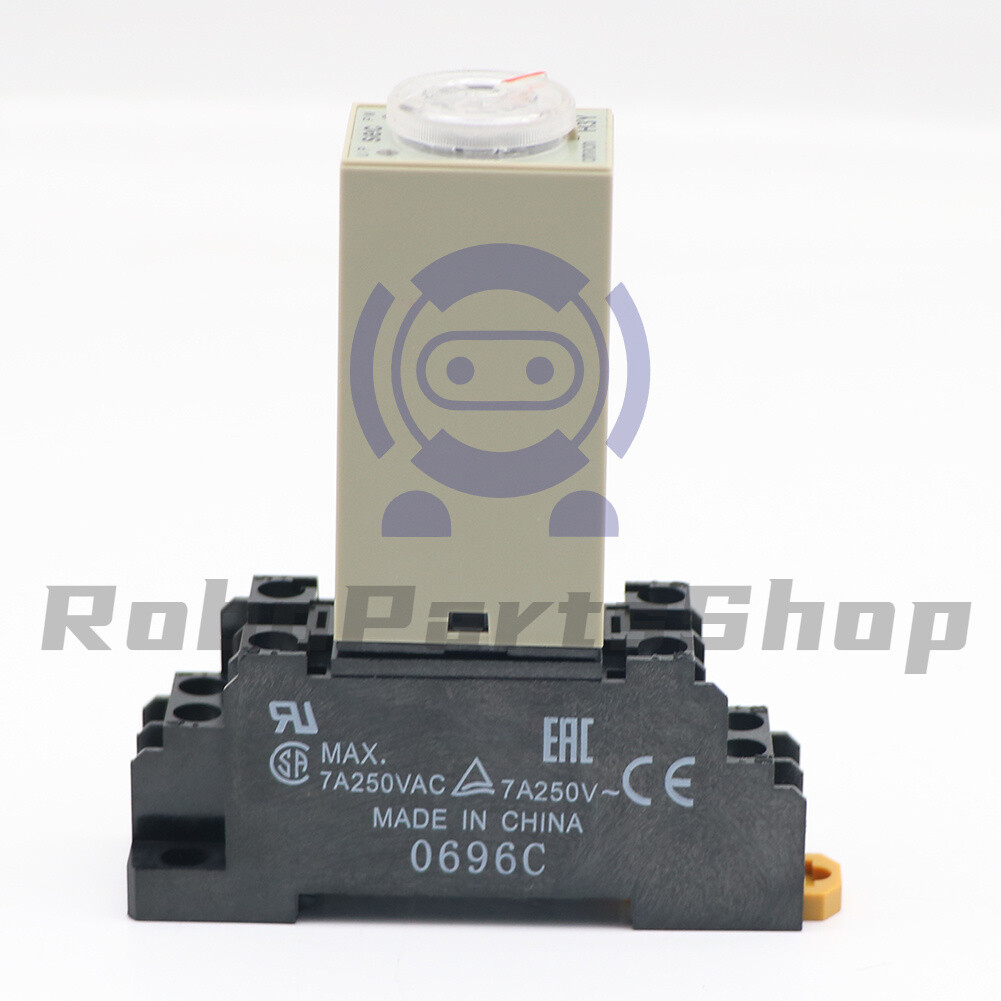 1PCS New Omron H3Y-2 H3Y2 PPower-on Delay Timer Relay 8 Pins /RS