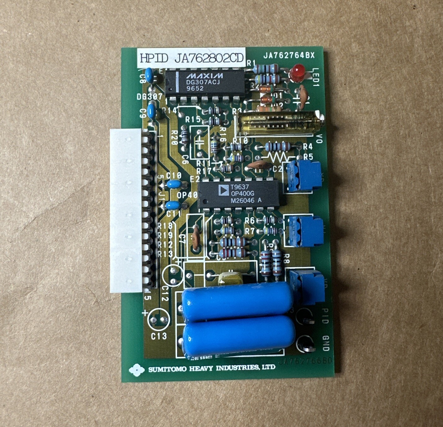 Sumitomo HPID JA762803AD JA762764BX Board, JA762803CD
