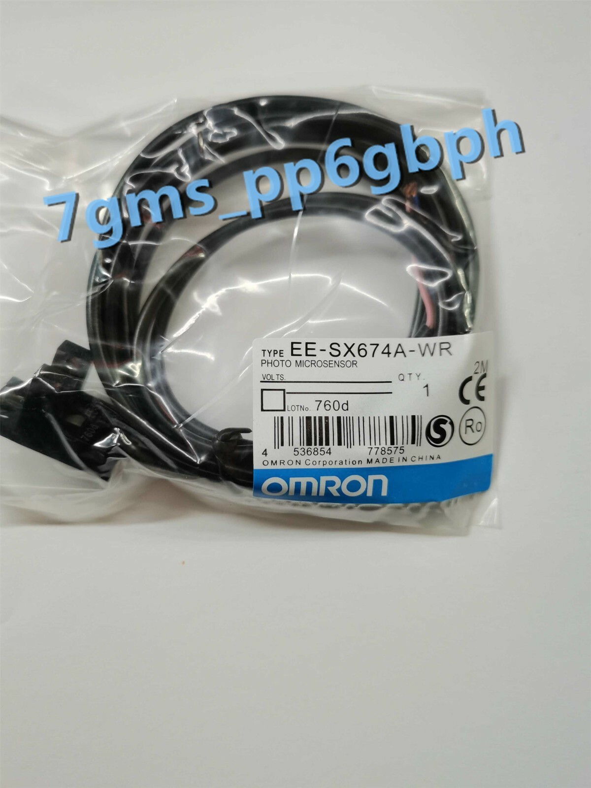 1 PCS NEW Omron U-Slot Photoelectric Switch Sensor EE-SX674A-WR