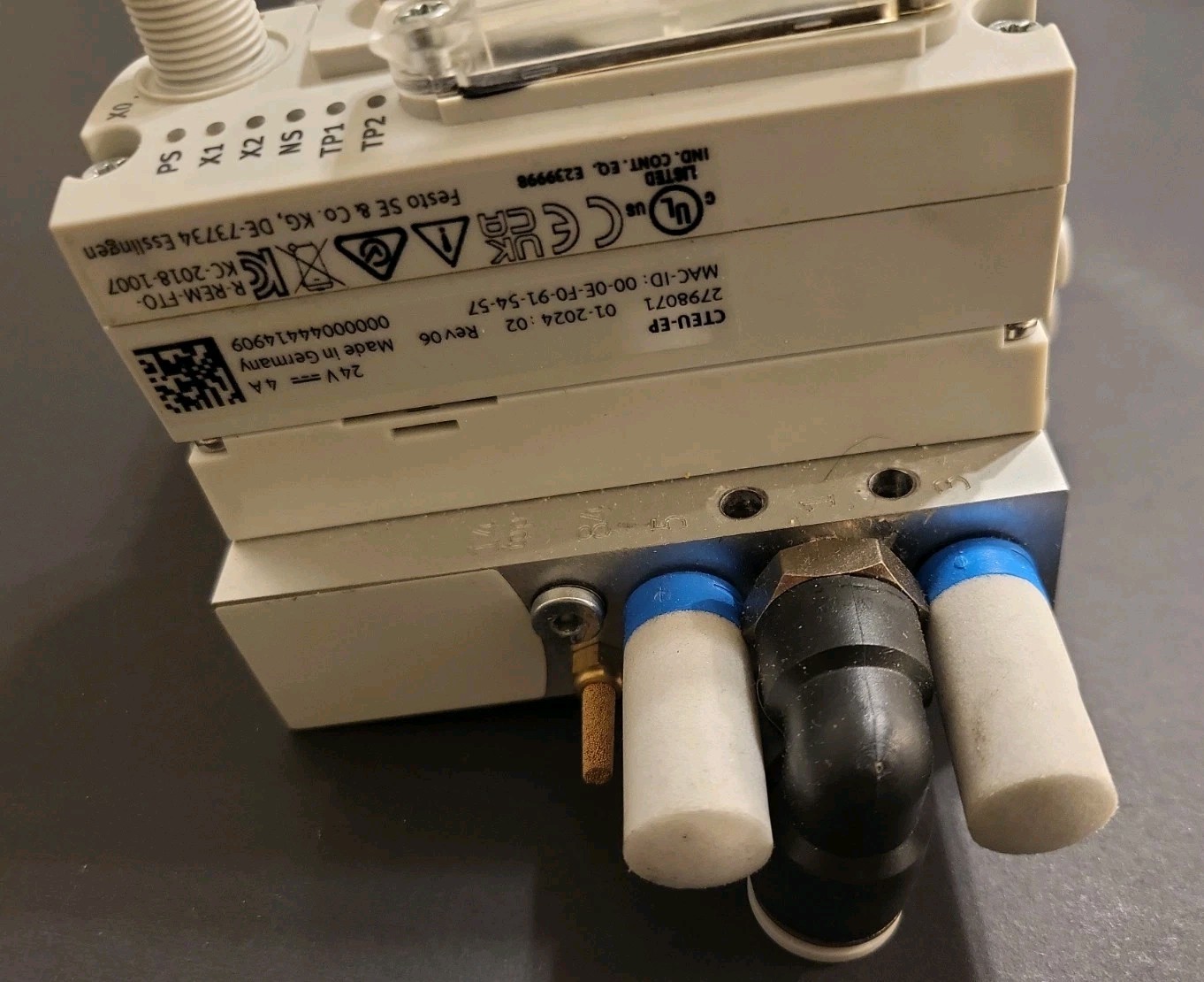 Festo 2798071 CTEU-EP EtherNet/IP Fieldbus Node Bus Module Series K802 Open Box
