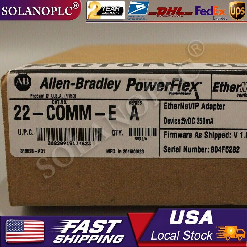 Allen-Bradley 22-COMM-E SER A PowerFlex Ethernet/IP Comm Adapter AB US Free Tax