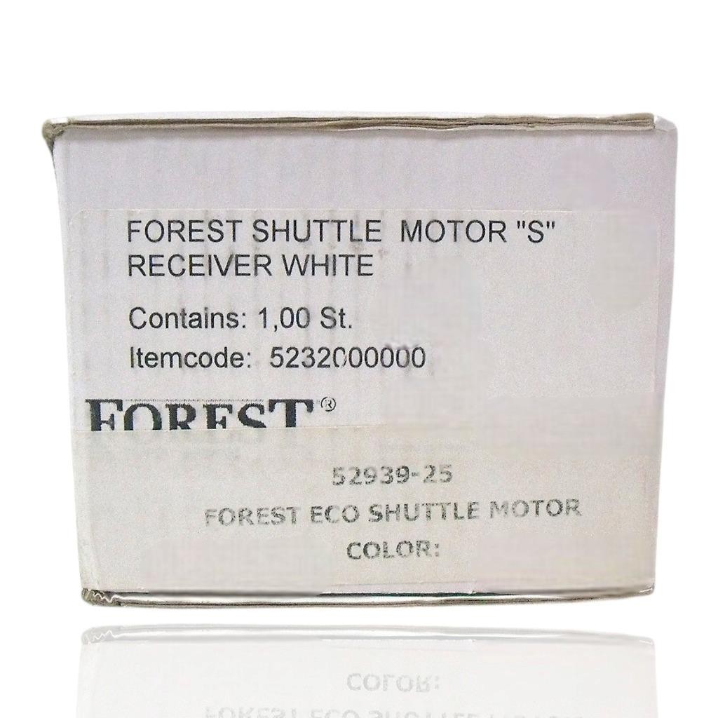 Forest Eco Shuttle Motor “S” Receiver WIT 5232000000 White 1,00St. w/ Power, NEW