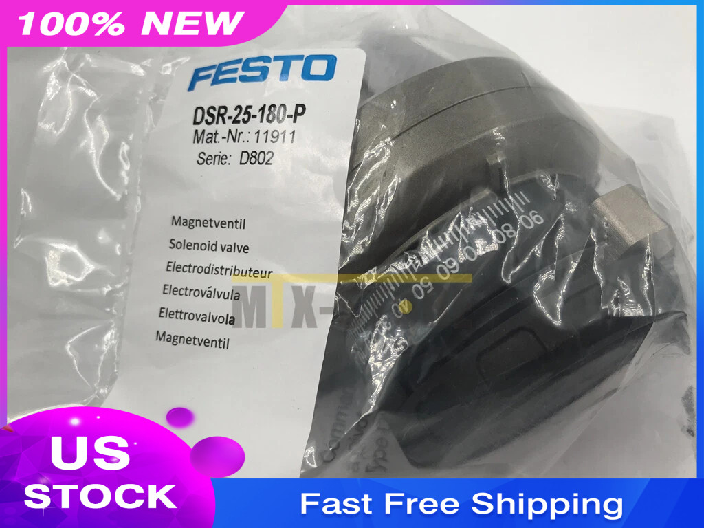 DSR-25-180-P 11911 1PCS New Festo DSR25180P Pneumatic Rotary Drive 11911