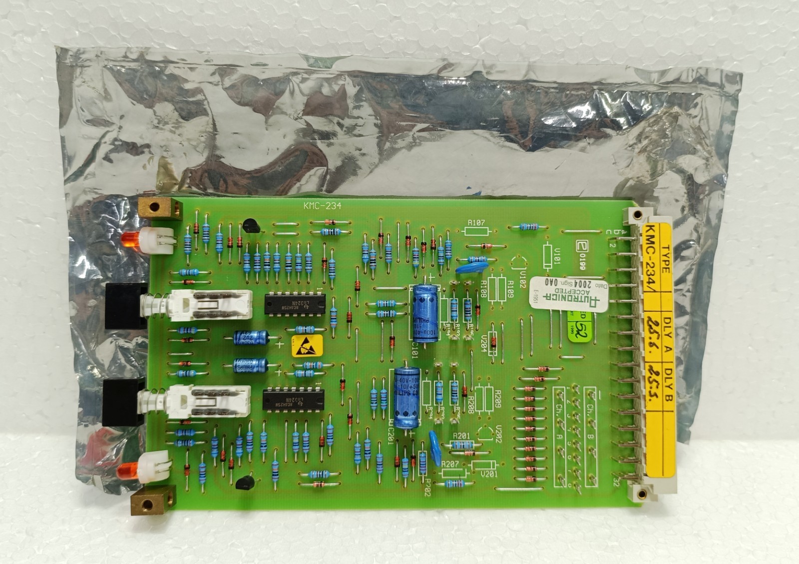 Autronica KMC-234 PCB Card 7251-044.0001 – Industrial/Marine Channel Unit