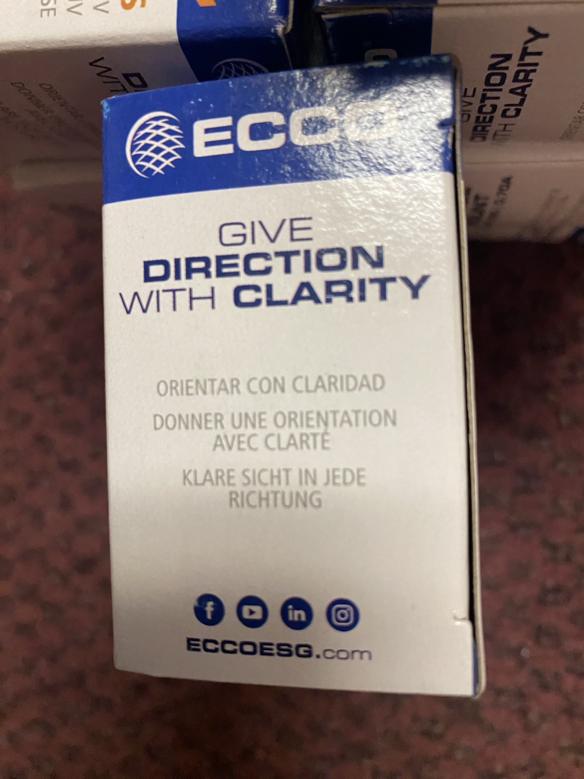 Ecco LED Directional Warrning Light ED3511A-WWG Ecco ED3511W-WWG WHITE