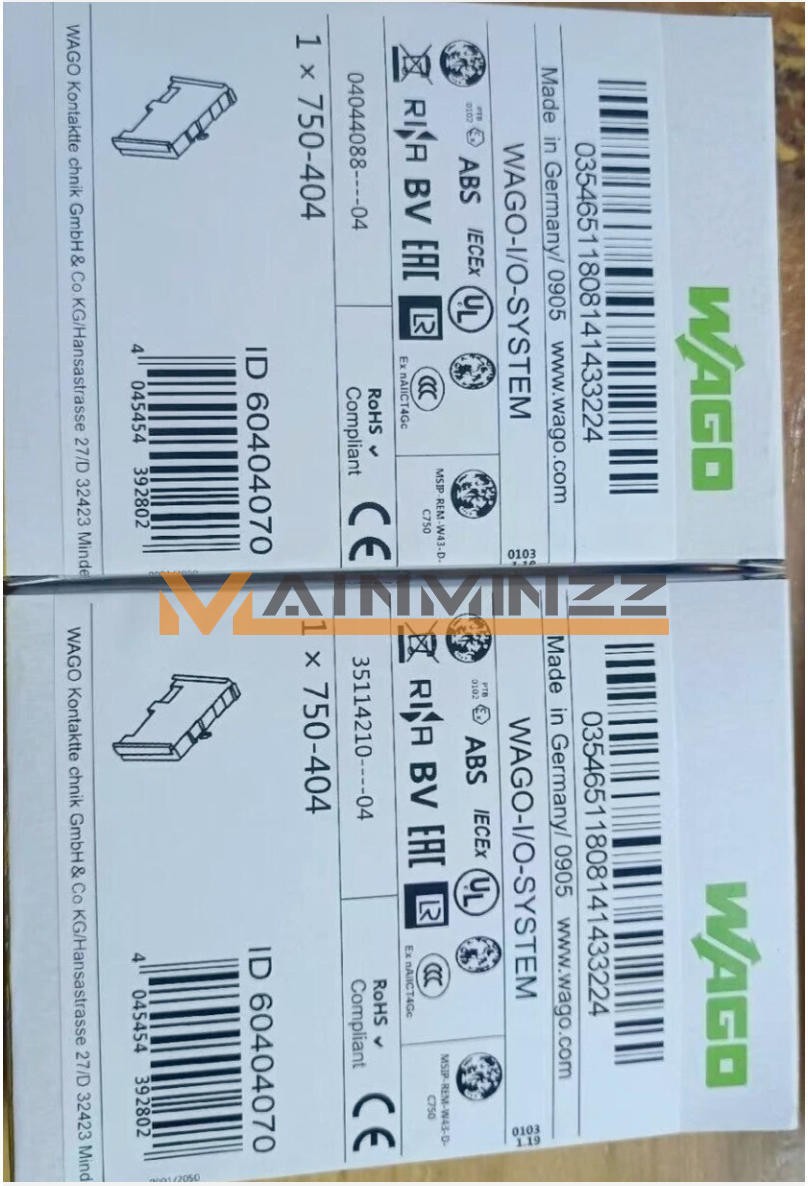 1PC New Wago 750-404 PLC Module
