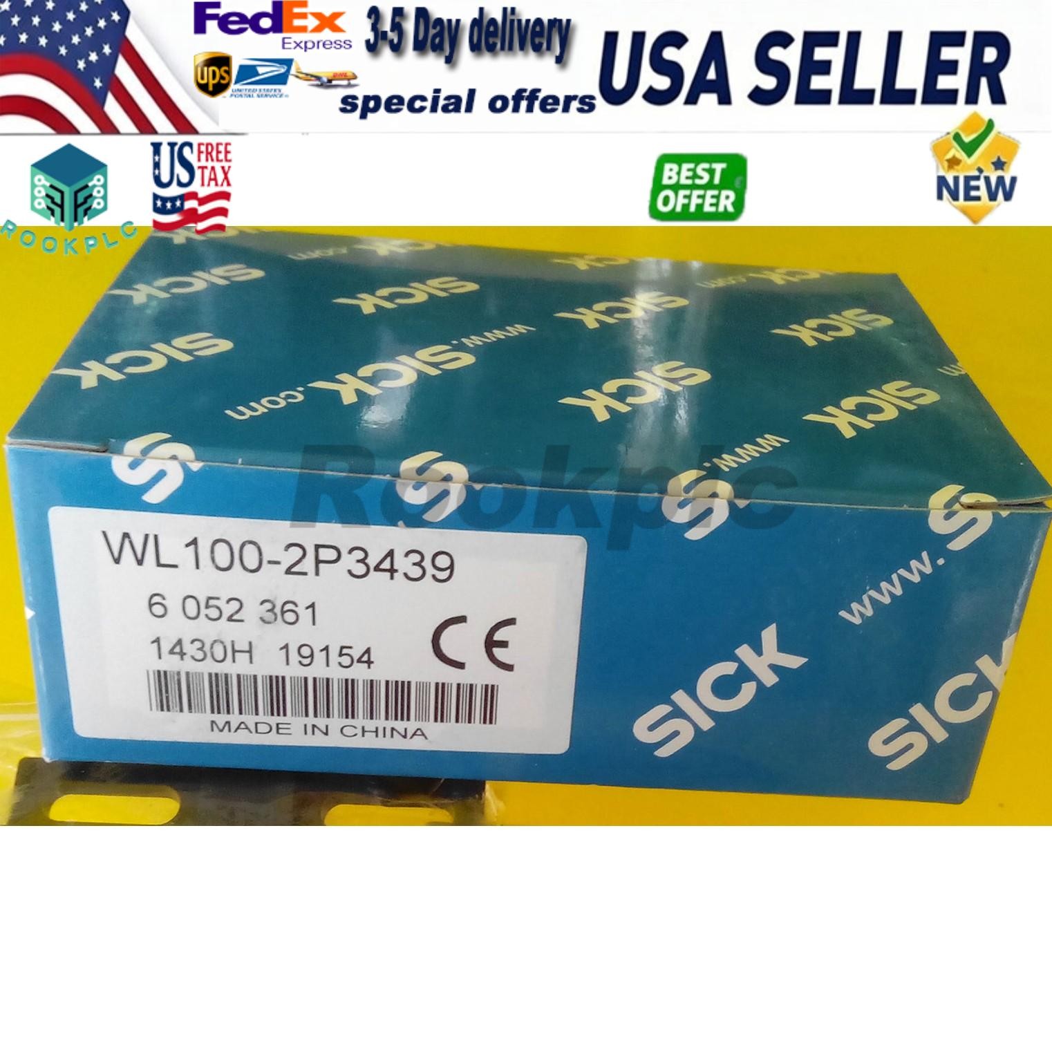1PC NEW SICK WL100-2P3439 Photoelectric Sensor FREE SHIPPING