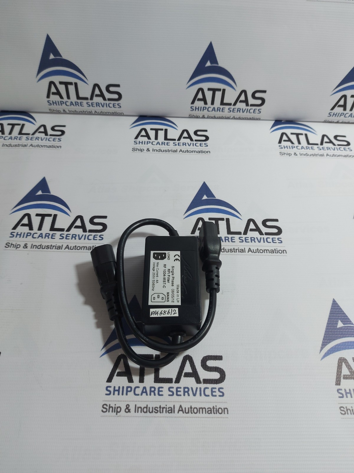 MARINE SYSTEMS RF 1004-MST-C SINGLE PHASE RFI FILTER 4A 250V 50/60Hz