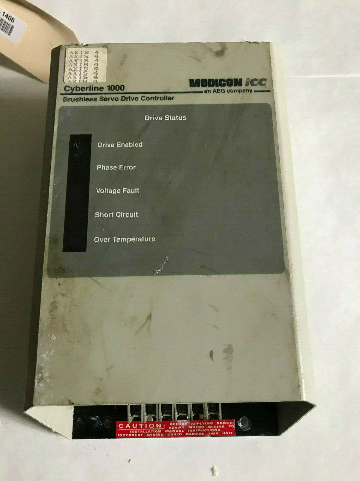 MODICON CL112 CYBERLINE 1000 SERVO DRIVE CONTROLLER,MODICON 110-092,SF