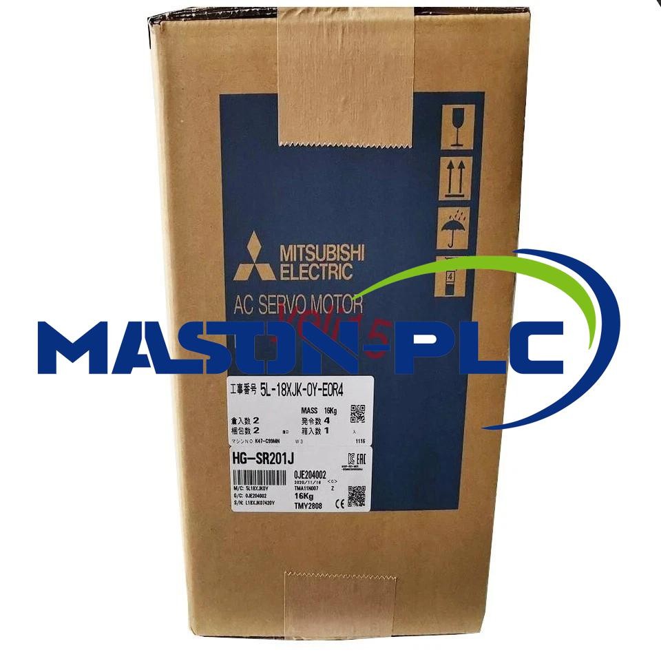 HG-SR201J MITSUBISHI Electric Motor Sealed AC Servo Motor New HG-SR201J