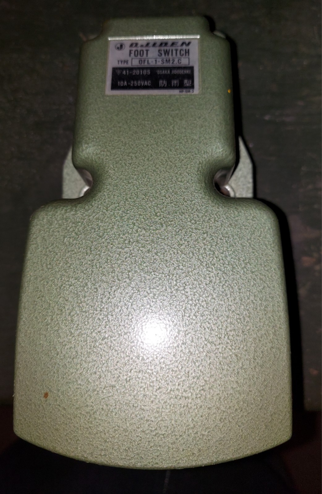 OJIDEN OFL-1-SM2.C FOOT PEDAL MORI SEIKI **NEW** OPEN BOX .