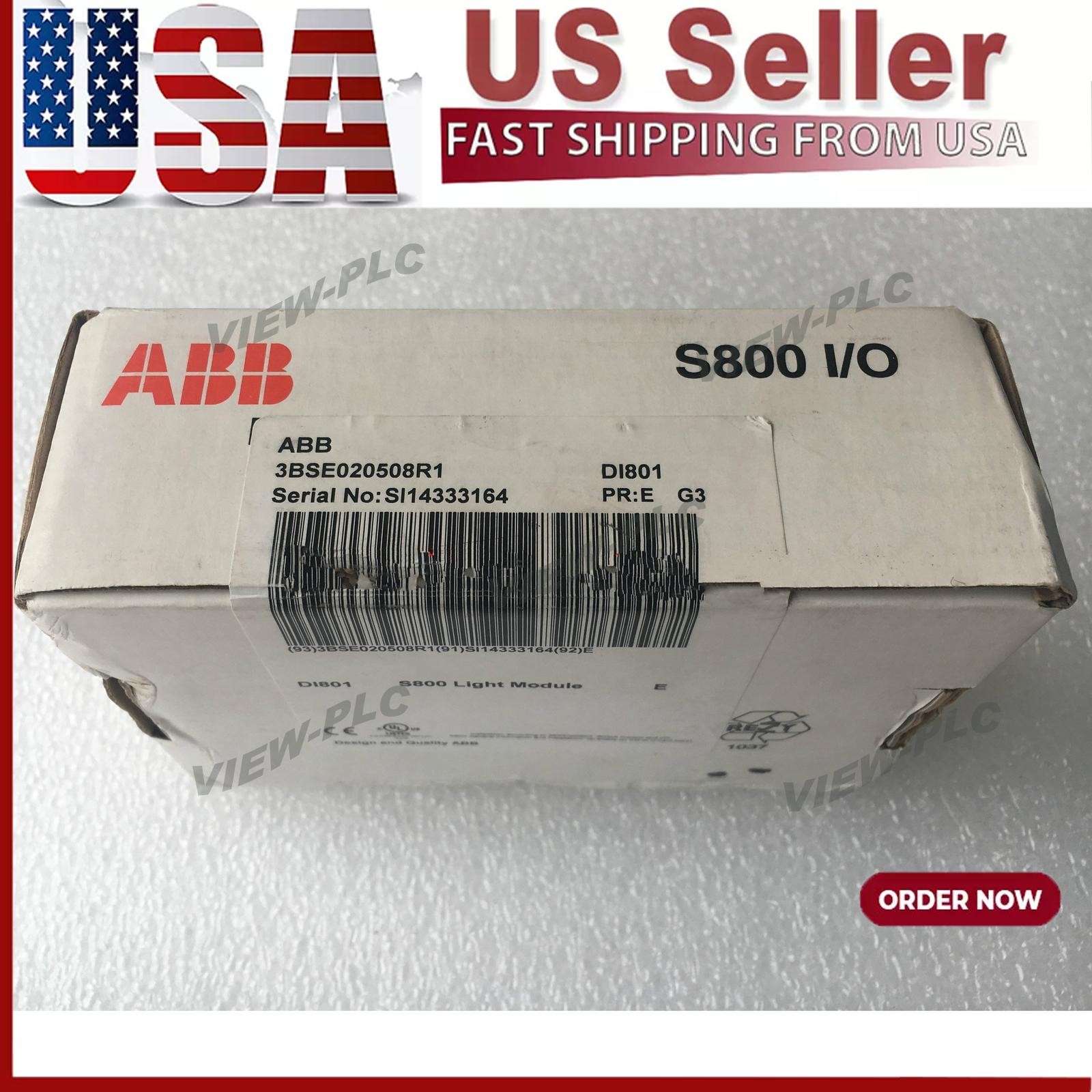 One NEW ABB I/O module DI801 3BSE020508R1 Free shipping