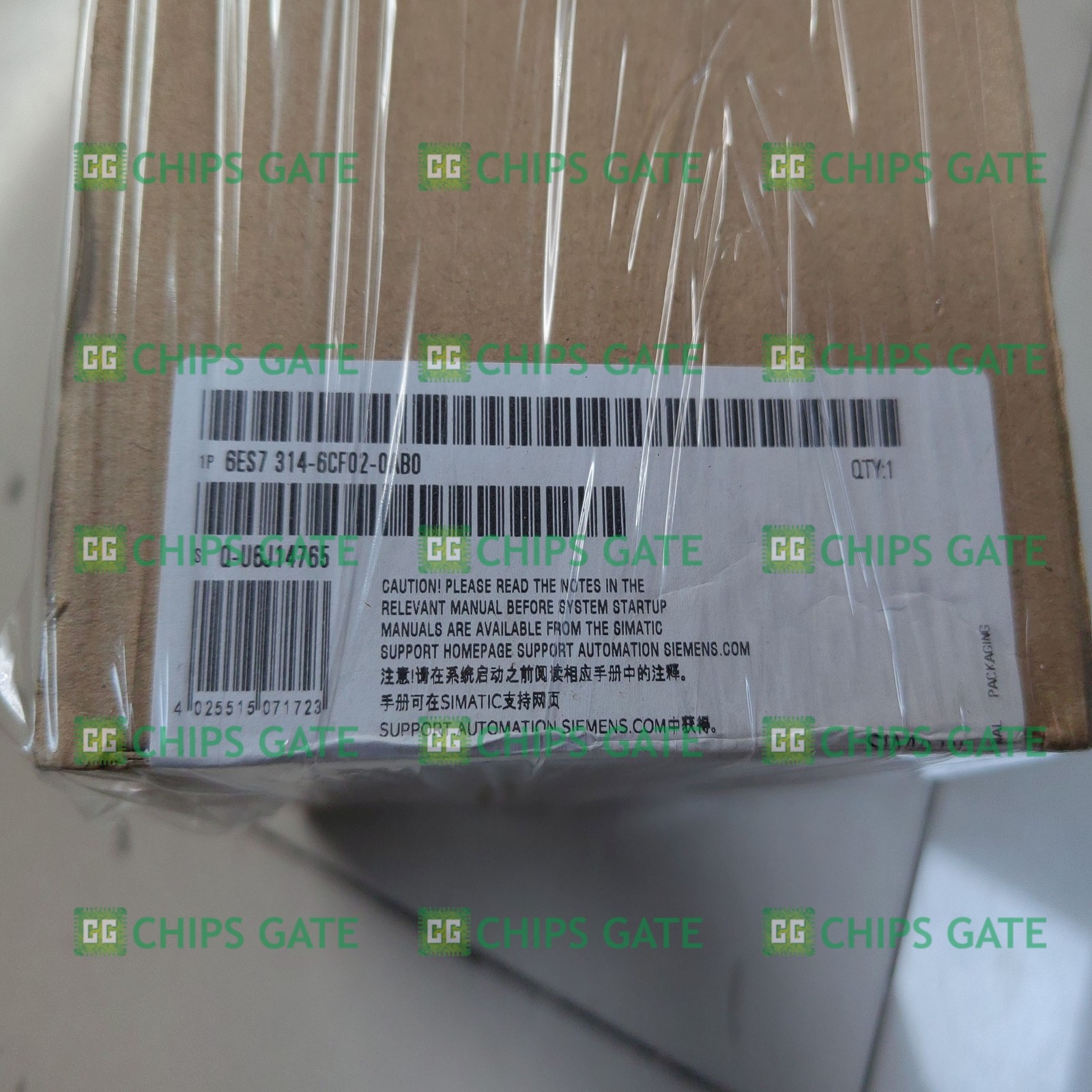 1PCS New Siemens 6ES7314-6CF02-0AB0 Simatic 6ES7 314-6CF02-0AB0 Fast Ship