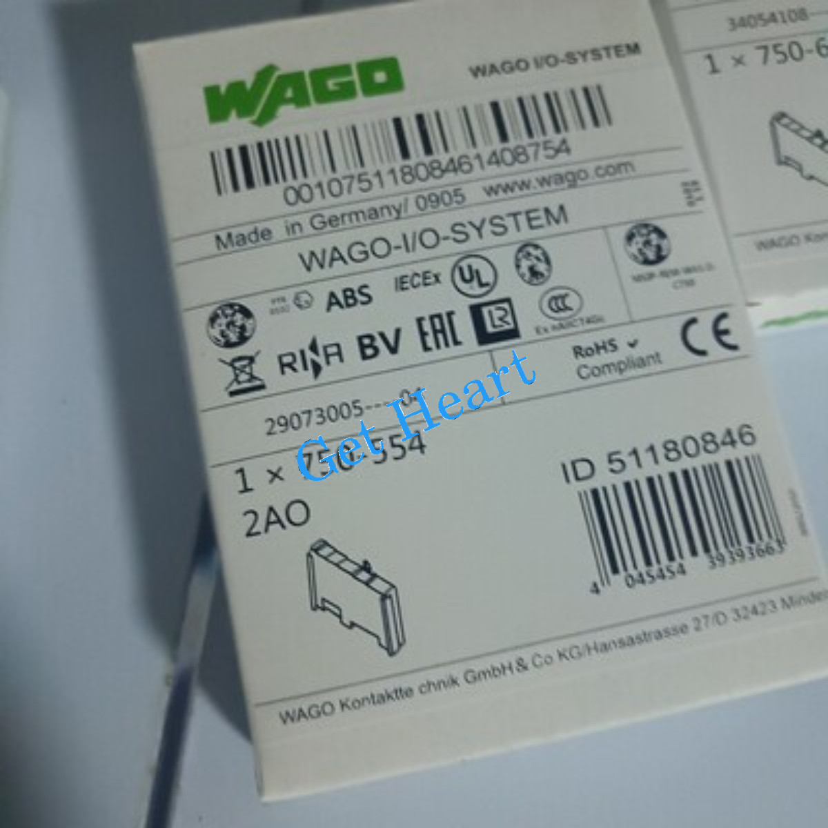1pcs New WAGO 750-554 Module DHL or FedEX or UPS
