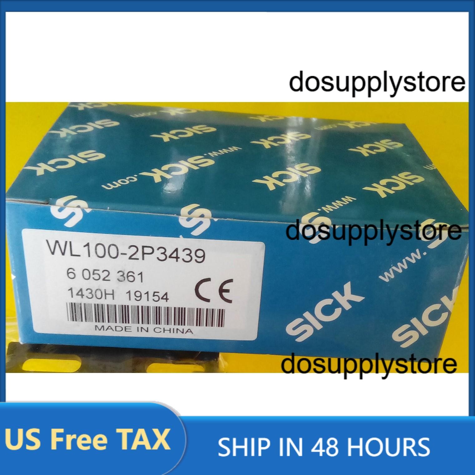 1PC NEW SICK WL100-2P3439 Photoelectric Sensor FREE SHIPPING