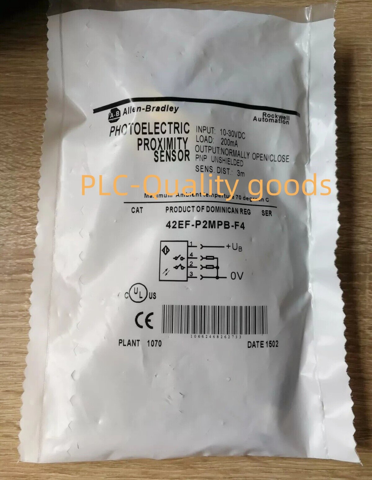 1PCS For Photoelectric switch 42EF-P2MPB-F4