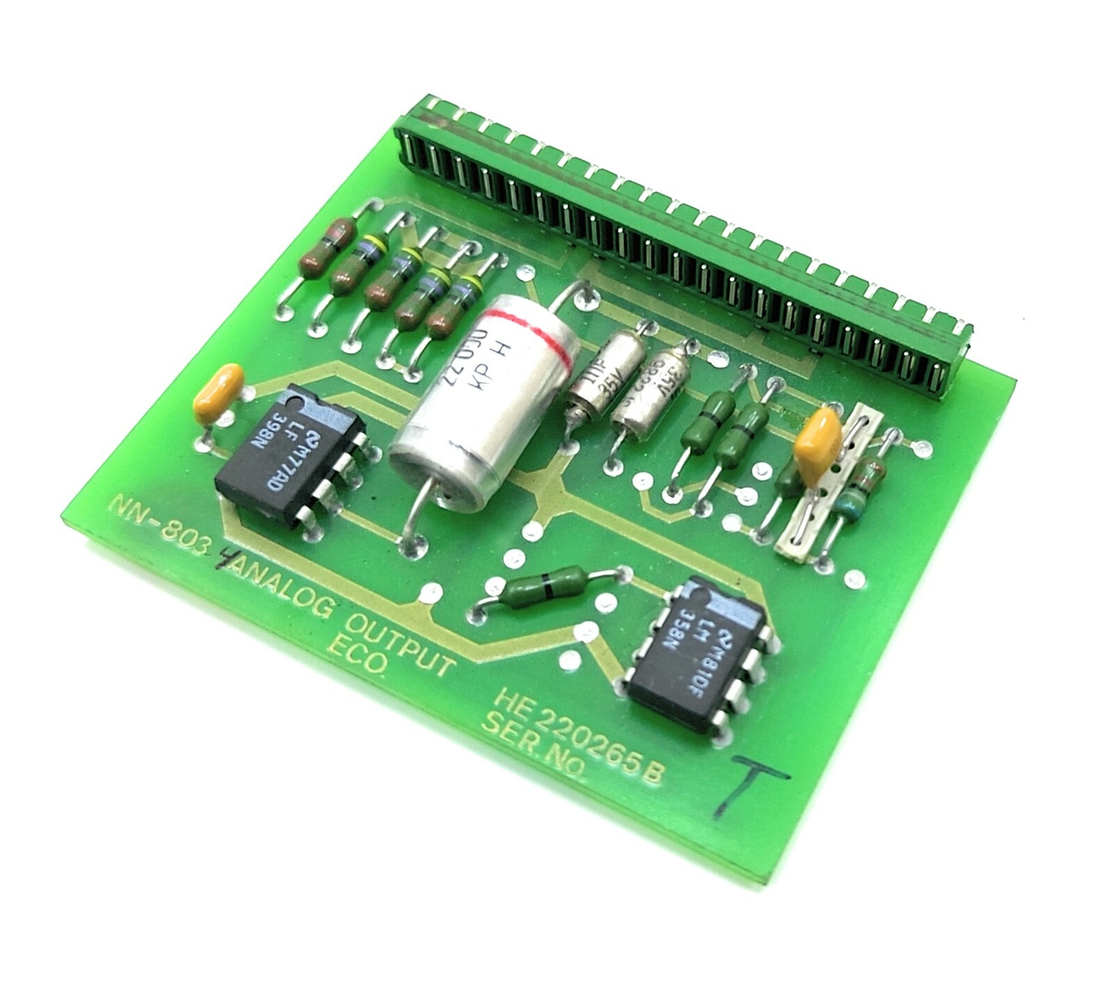 Nor Control NN-803 HE-220265 B Analog Output Adaptor PCB Card
