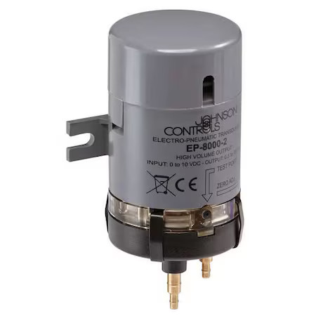 Johnson Controls Ep-8000-2 Electronic Pneumatic Transducer, 5/32 In Or 1/4 In