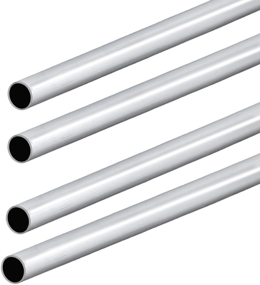 16 inch Aluminum Round Tube,1/2″ OD 1mm Wall Thickness,6063 1/2″OD