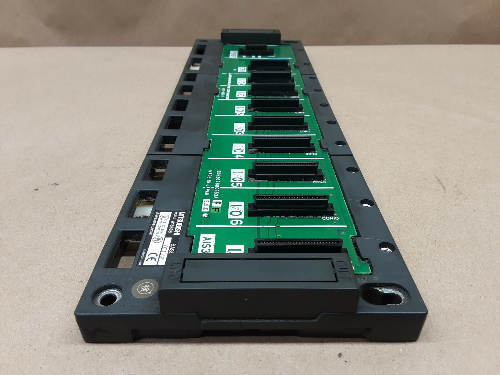 MITSUBISHI ELECTRIC CORP A1S38B BASE UNIT #1013G30