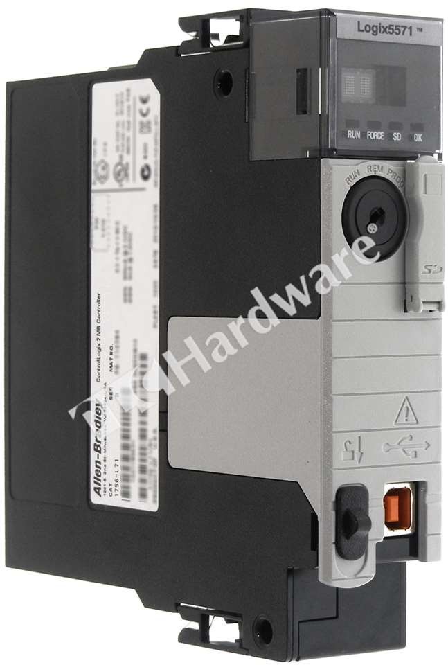 Open Pre-owned Allen Bradley 1756-L71 /B ControlLogix 5571 2MB Memory Controller