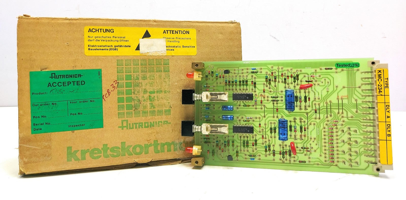 AUTRONICA Pcb Card KMC-234 7251-044