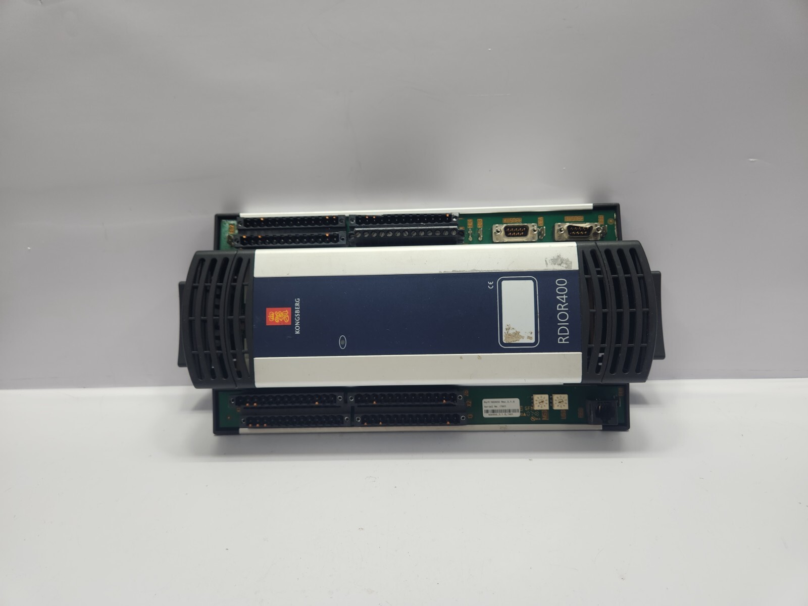 KONGSBERG RDIOR400 REMOTE DIGITAL INPUT/OUTPUT AND RELAY MODULE 600950 REV 3.1.0