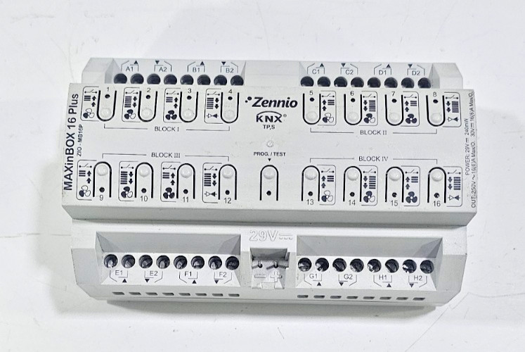Zennio MAXinBOX16 Plus KNX ZIO-MB16P Multifunction Actuator 29VAC/DC 240mW