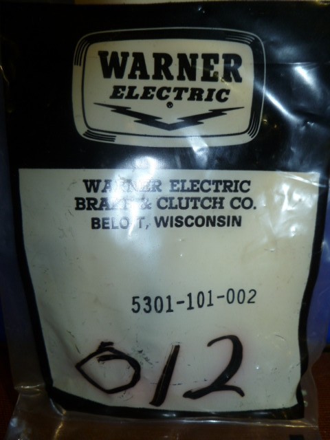 WARNER ELECTRIC 5301101002 Collector Ring Mount For PC825 – New In Box