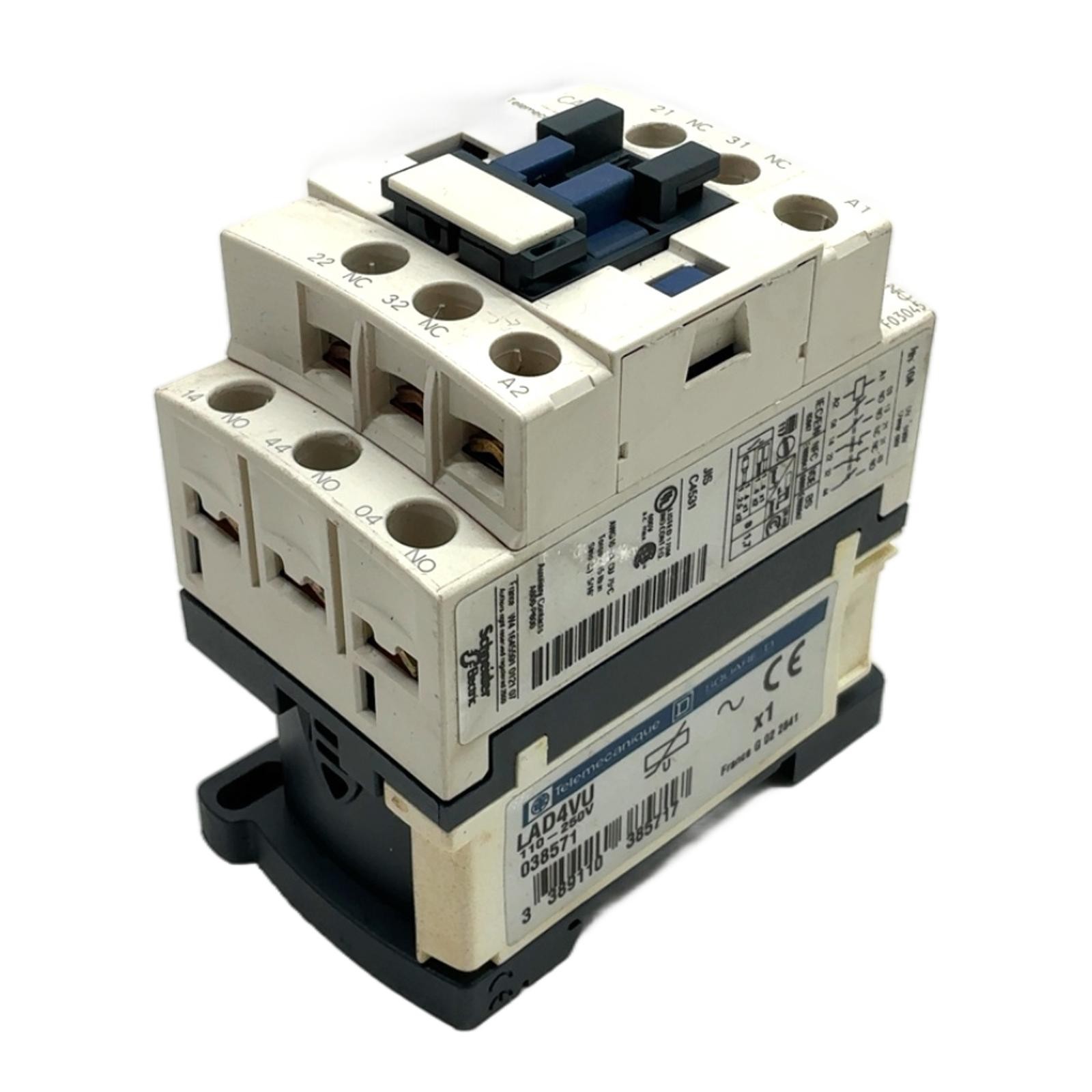 CAD32 LAD4VU SCHNEIDER ELECTRIC, Schneider Electric Control Relay 10A 3NO 2NC…