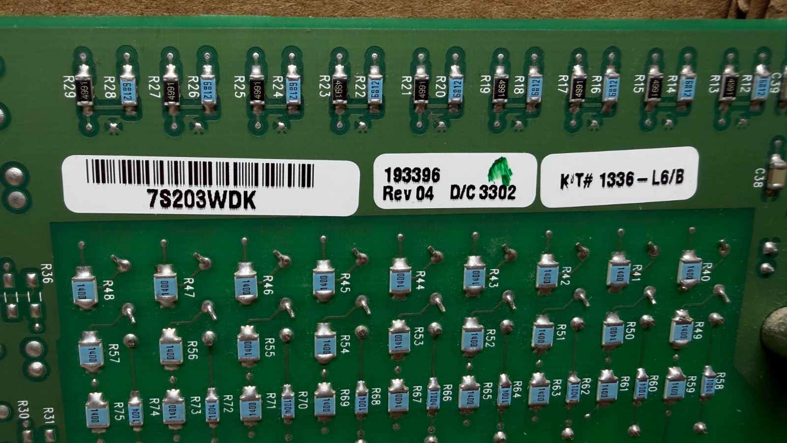 NEW AB 1336-L6/B OPTION CONTROL INTERFACE PCB LESS ENCODER 115VAC ID: 7S203WDK