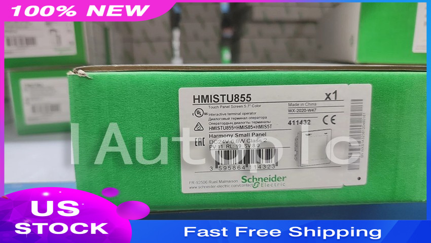 1pc NEW Schneider HMISTU855 Touch Panel Fast Ship US Free TAX