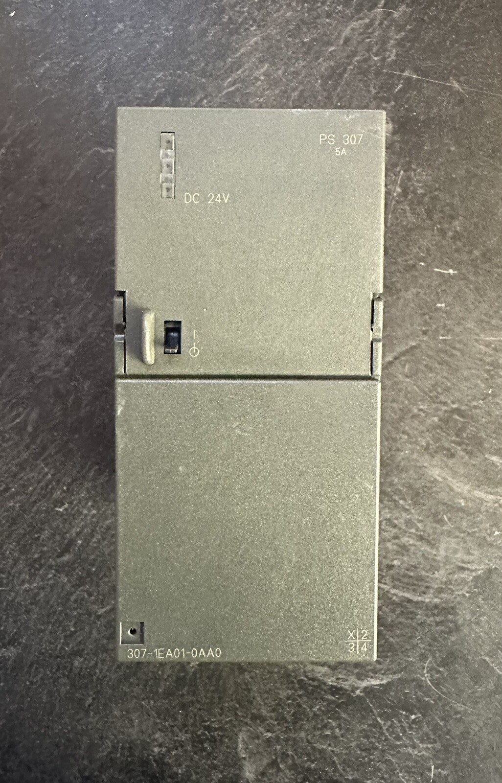 SIEMENS 6ES7307-1EA01-0AA0 REGULATED POWER SUPPLY MODULE, SIMATIC PS 307, 24VDC