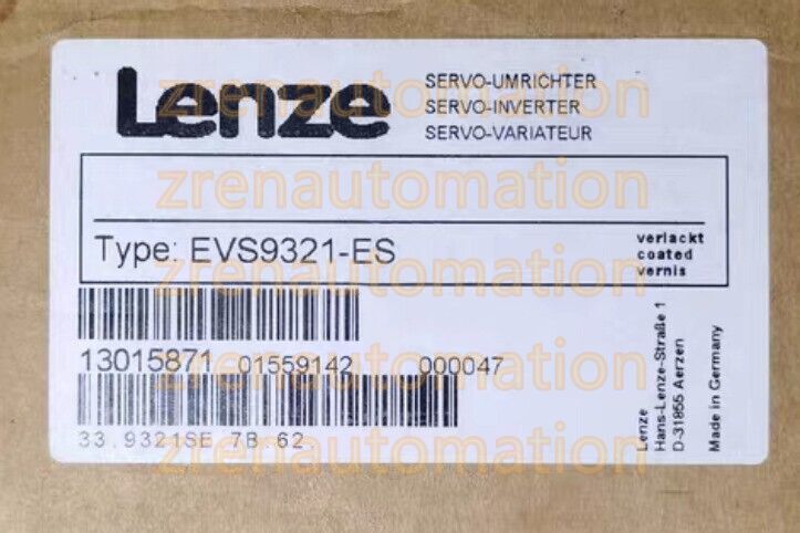 EVS9321-ES Sealed Lenze Servo Driver Inverter EVS9321-ES New Spot Goods
